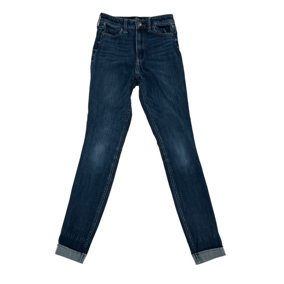 Hollister Extra High Rise Extreme Skinny Extreme Stretch Jeans Size 1 Women’s - Picture 1 of 6